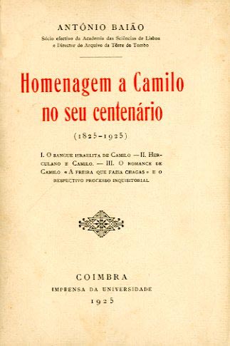 HOMENAGEM A CAMILO NO SEU CENTENARIO