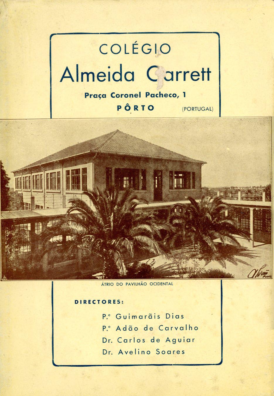 RELATORIO DO COLEGIO ALMEIDA GARRETT