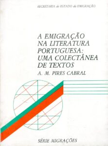 EMIGRAÇAO NA LITERATURA PORTUGUESA
