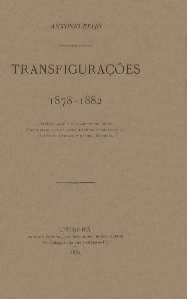 TRANSFIGURAÇOES