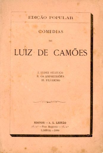 COMEDIAS DE LUIS DE CAMOES