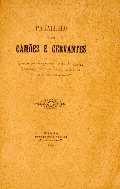 PARALELO ENTRE CAMOES E CERVANTES