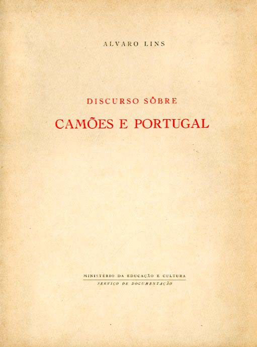 DISCURSO SOBRE CAMOES E PORTUGAL