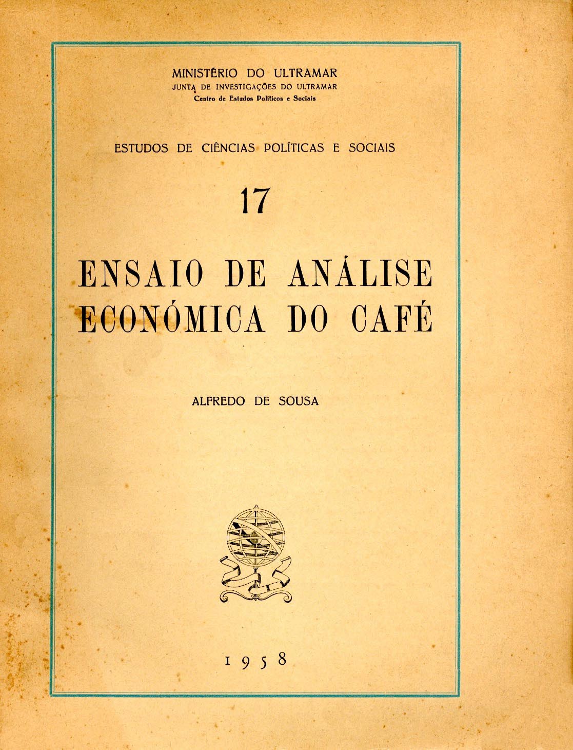 ENSAIO DE ANALISE ECONOMICA DO CAFE