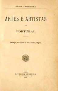 ARTES E ARTISTAS EM PORTUGAL