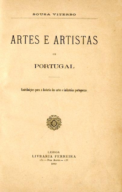ARTES E ARTISTAS EM PORTUGAL