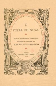 DOUTOR FRANCISCO DE SA DE MIRANDA. O Poeta do Neiva