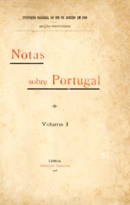 NOTAS SOBRE PORTUGAL