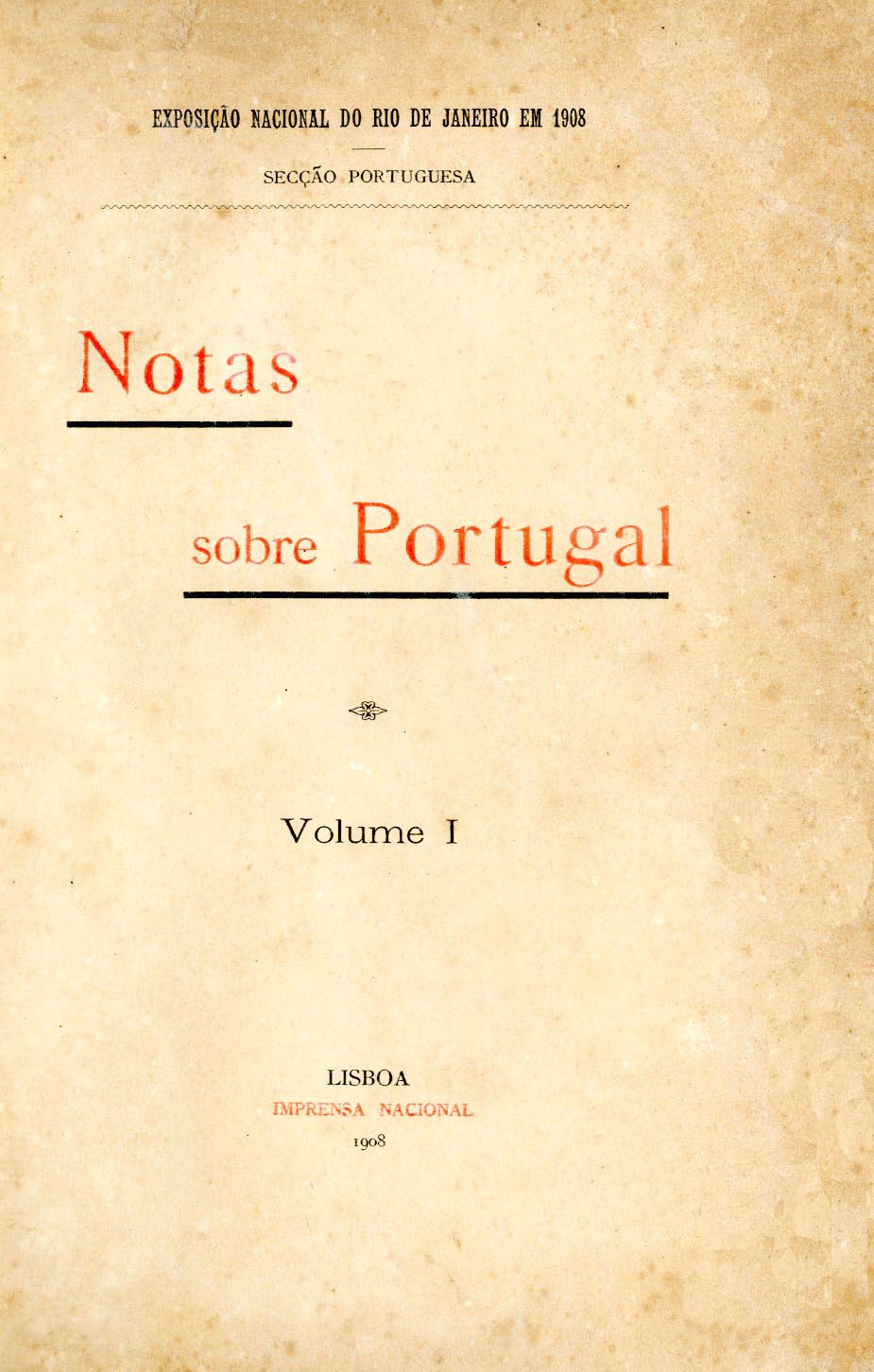 NOTAS SOBRE PORTUGAL