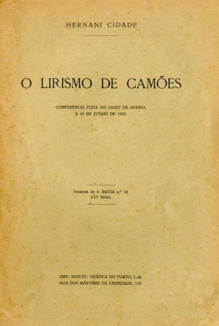 LIRISMO DE CAMOES