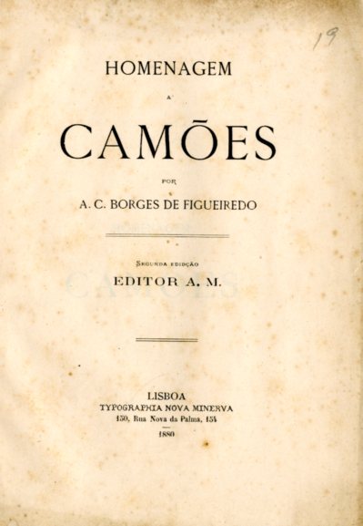HOMENAGEM A CAMOES