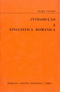 INTRODUÇAO A LINGUISTICA ROMANICA