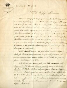 CARTA AUTOGRAFA