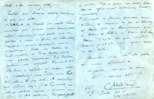 CARTA AUTOGRAFA