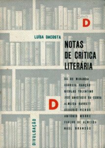 NOTAS DE CRITICA LITERARIA