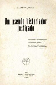 UM PSEUDO HISTORIADOR JUSTIÇADO