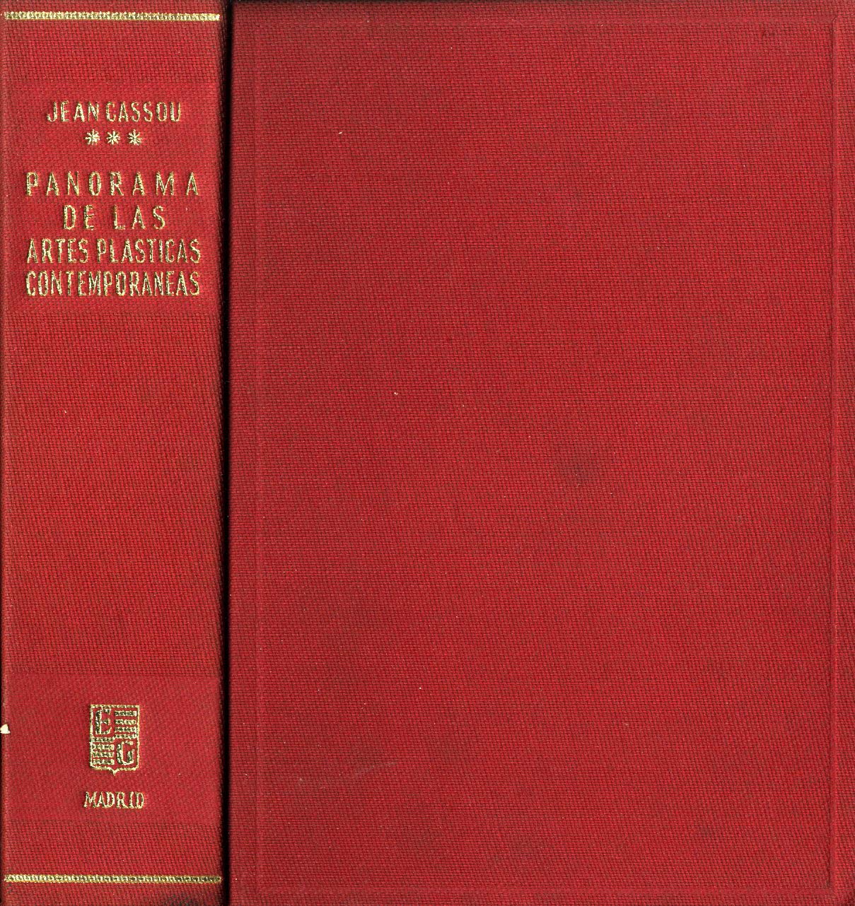 PANORAMA DE LAS ARTES PLASTICAS CONTEMPORANEAS