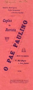 COPLAS DA REVISTA O PAI PAULINO