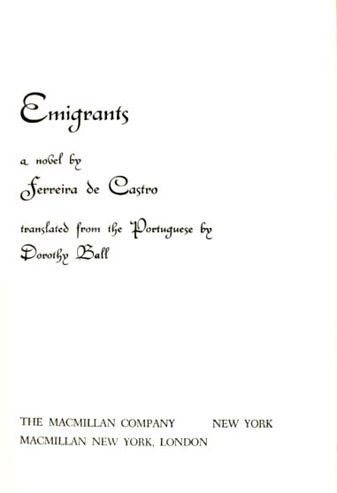 EMIGRANTS