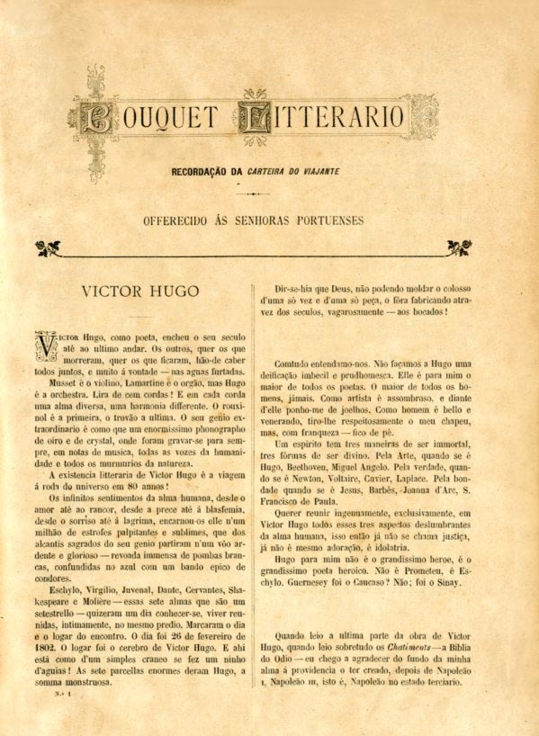 BOUQUET LITERARIO
