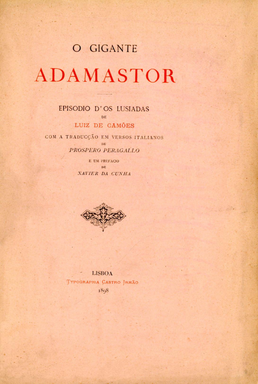GIGANTE ADAMASTOR