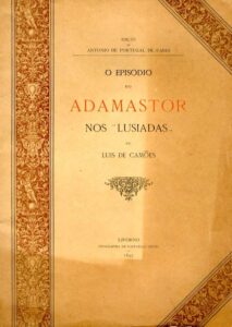 EPISODIO DO ADAMASTOR NOS LUSIADAS DE LUIS DE CAMOES