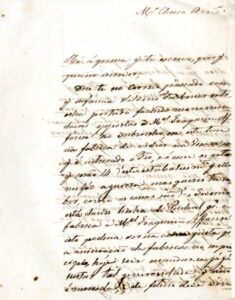 CARTA COM CURIOSAS REFERENCIAS A FABRICA DE VIDRO DE VIEIRA DE LEIRIA E AO PINHAL DE LEIRIA