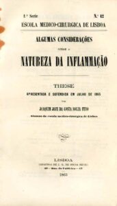 ALGUMAS CONSIDERAÇOES SOBRE A NATUREZA DA INFLAMAÇAO