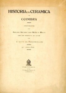 HISTORIA DA CERAMICA EM COIMBRA