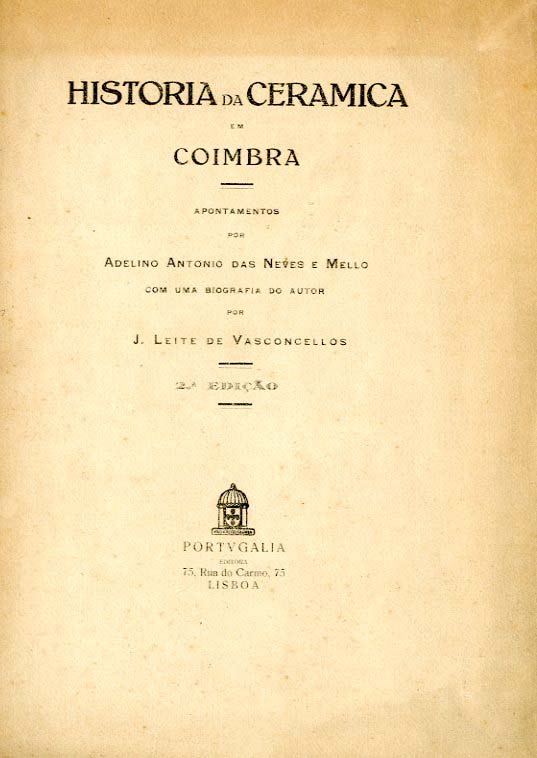 HISTORIA DA CERAMICA EM COIMBRA