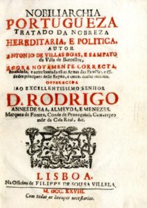NOBILIARQUIA PORTUGUESA