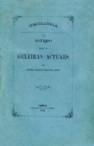 GEOLOGIA. ESTUDO SOBRE AS GELEIRAS ACTUAIS