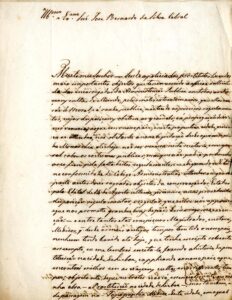 CARTA AUTOGRAFA