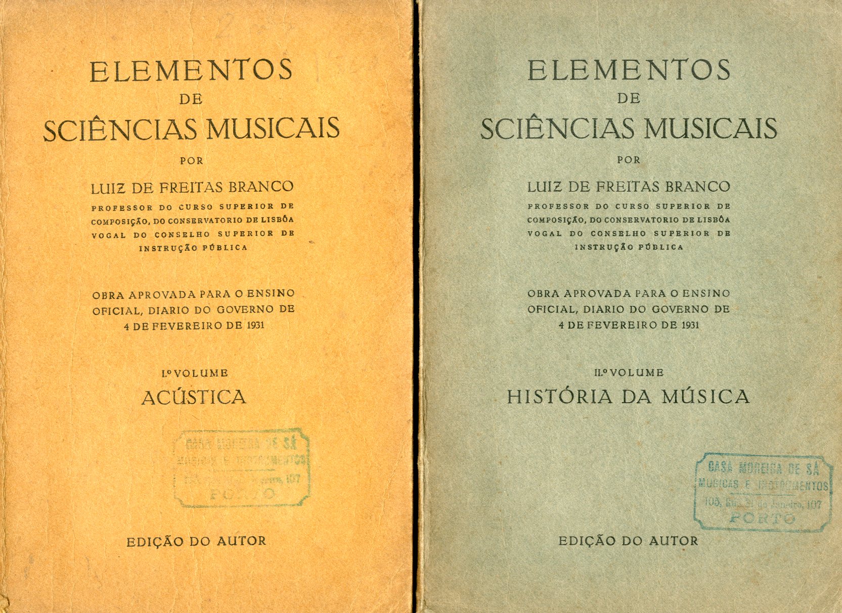 ELEMENTOS DE CIENCIAS MUSICAIS