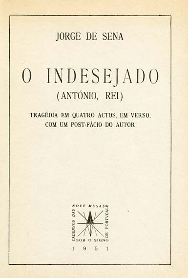 INDESEJADO. (António Rei)