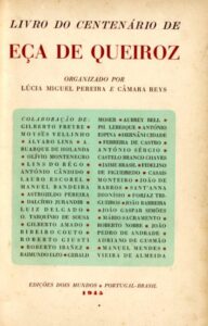 LIVRO DO CENTENARIO DE EÇA DE QUEIROS