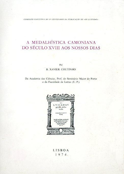 MEDALHISTICA CAMONIANA DO SECULO XVIII AOS NOSSOS DIAS