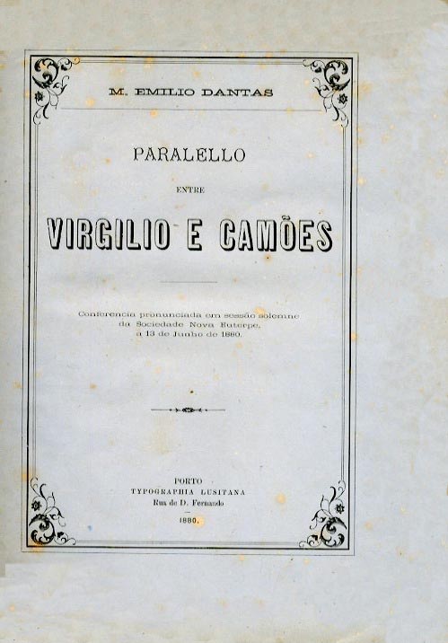 PARALELO ENTRE VIRGILIO E CAMOES