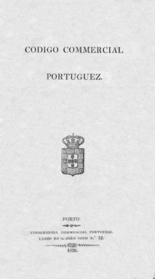 CODIGO COMERCIAL PORTUGUES
