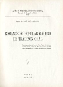 ROMANCEIRO POPULAR GALLEGO DE TRADIZION ORAL