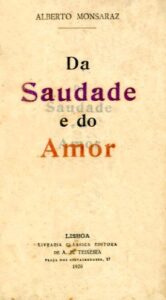 DA SAUDADE E DO AMOR