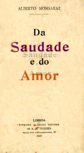 DA SAUDADE E DO AMOR