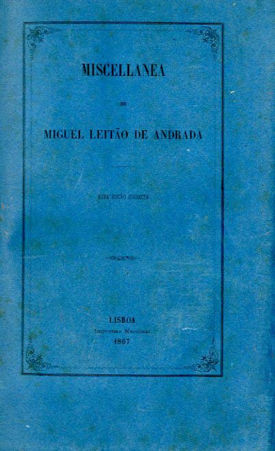 MISCELANEA DE MIGUEL LEITAO DE ANDRADA