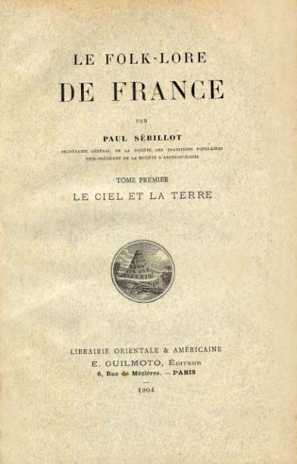 FOLKLORE DE FRANCE