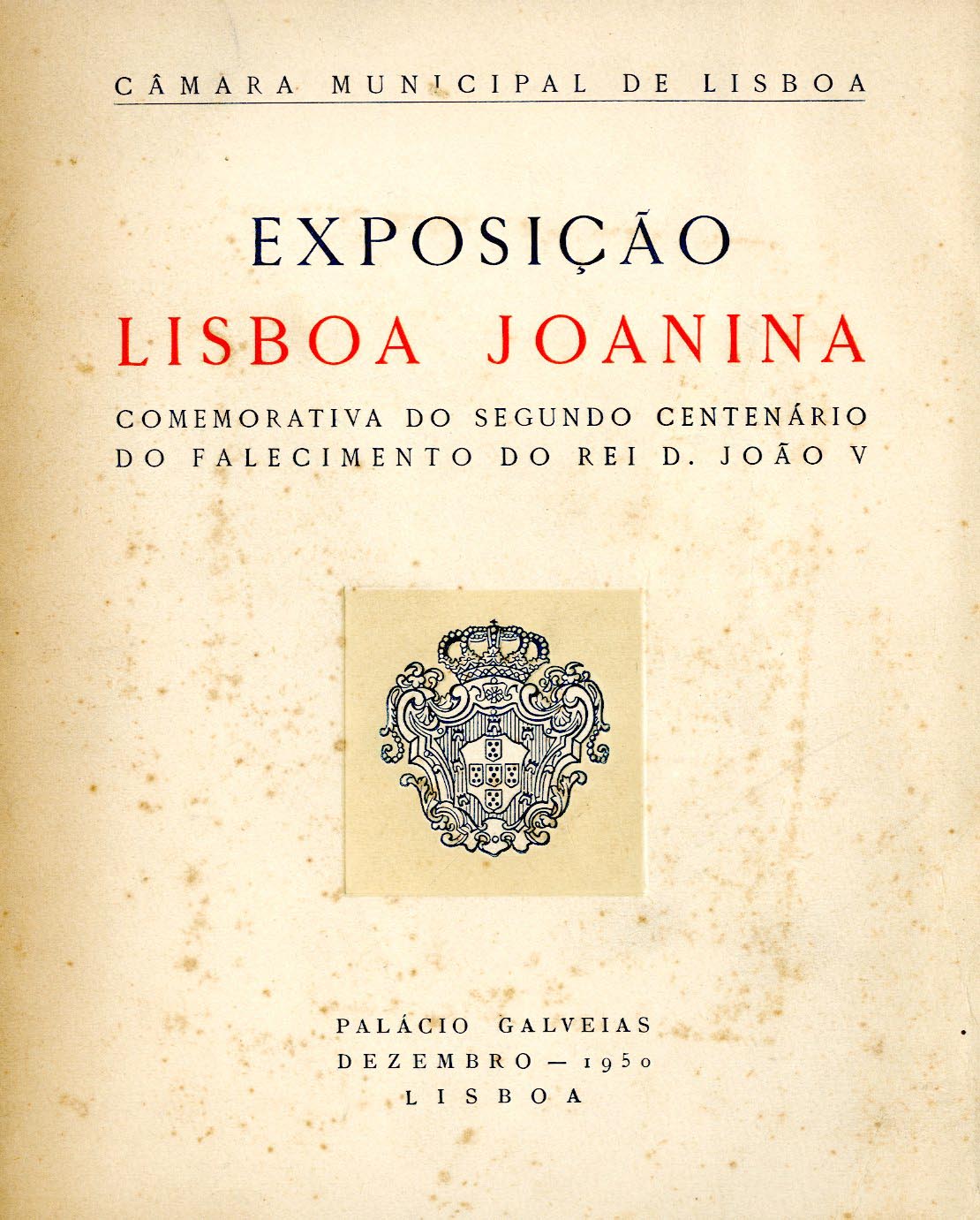 EXPOSIÇAO LISBOA JOANINA