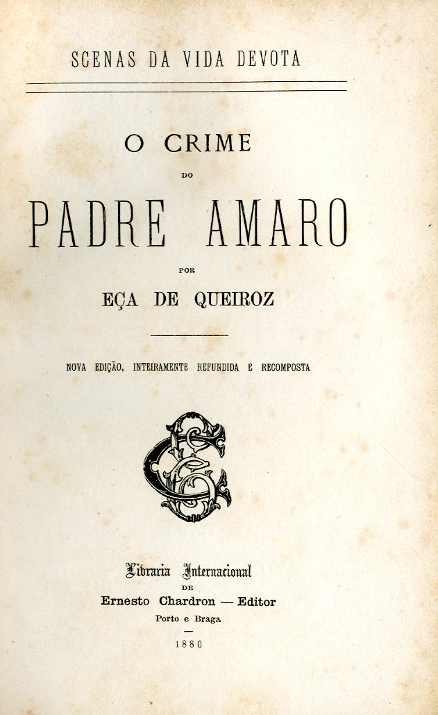 CRIME DO PADRE AMARO