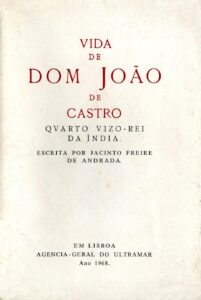 VIDA DE DOM JOAO DE CASTRO