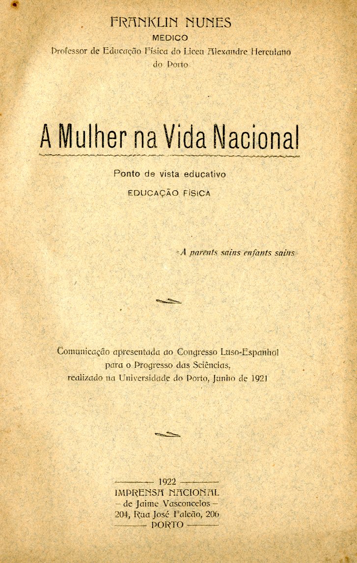 MULHER NA VIDA NACIONAL