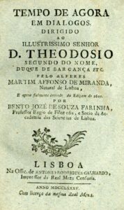 TEMPO DE AGORA EM DIALOGOS