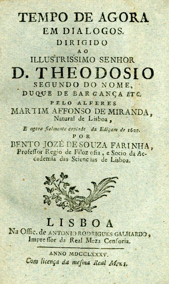 TEMPO DE AGORA EM DIALOGOS